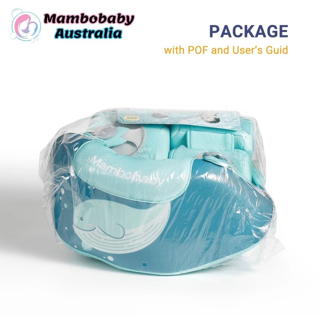 Mambobaby Armband Float Vest Puddle Jumpers- 3-in-1 Swim Trainer (3-8 Years)