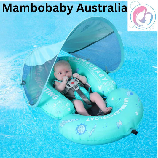 Self Inflating Floating Bed Canopy Green