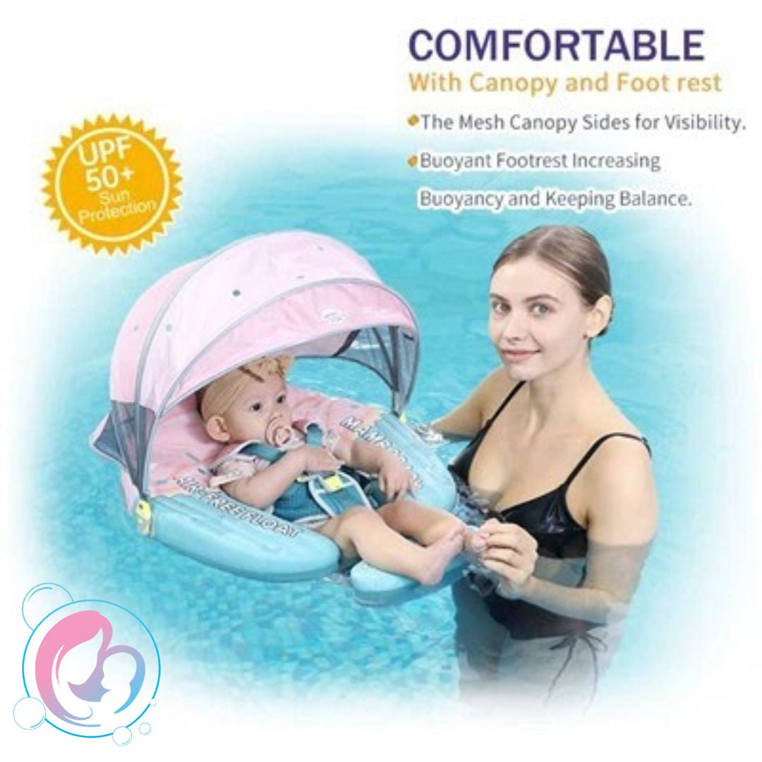 🧁Cupcake Chest Float – Mint & Vanilla | Mambobaby Air-Free Safety Float