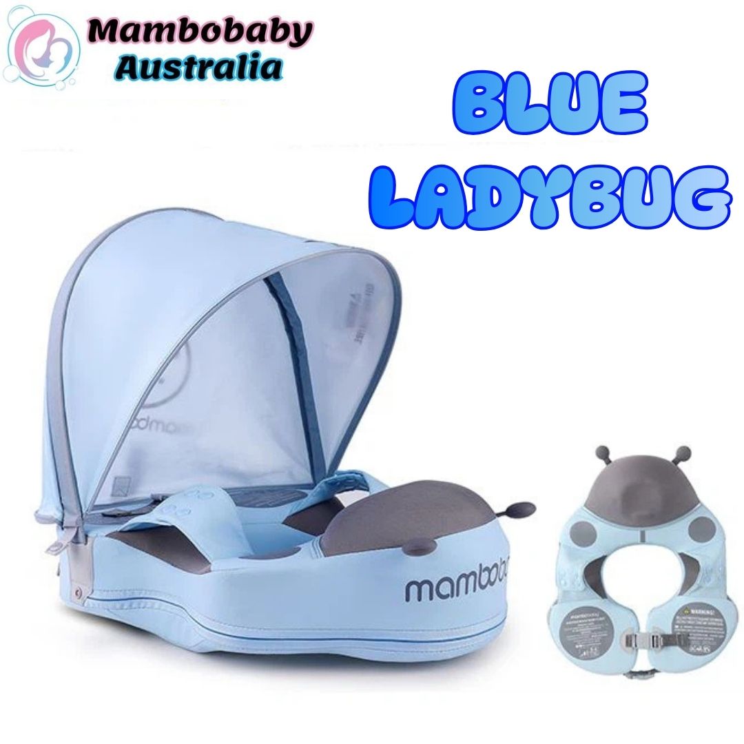 🌼 Ladybug Underarm Waist Float With Canopy (8-36 Months) 🐞