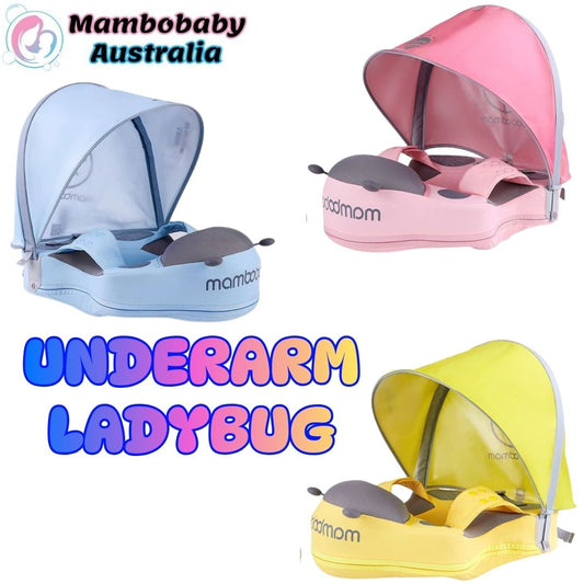 🌼 Ladybug Underarm Waist Float With Canopy (8-36 Months) 🐞