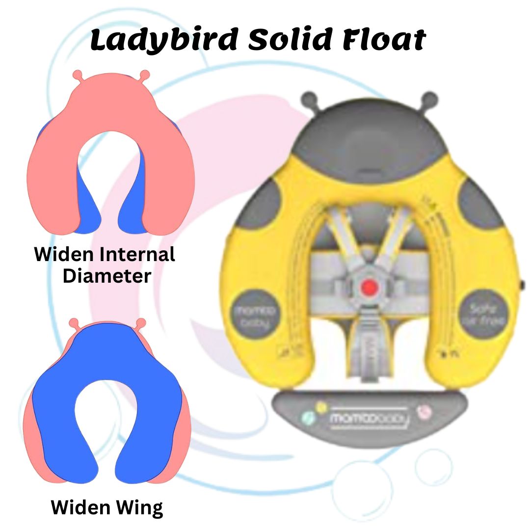 Ladybug Float Yellow Ladybug Chest Float – Mambobaby Australia
