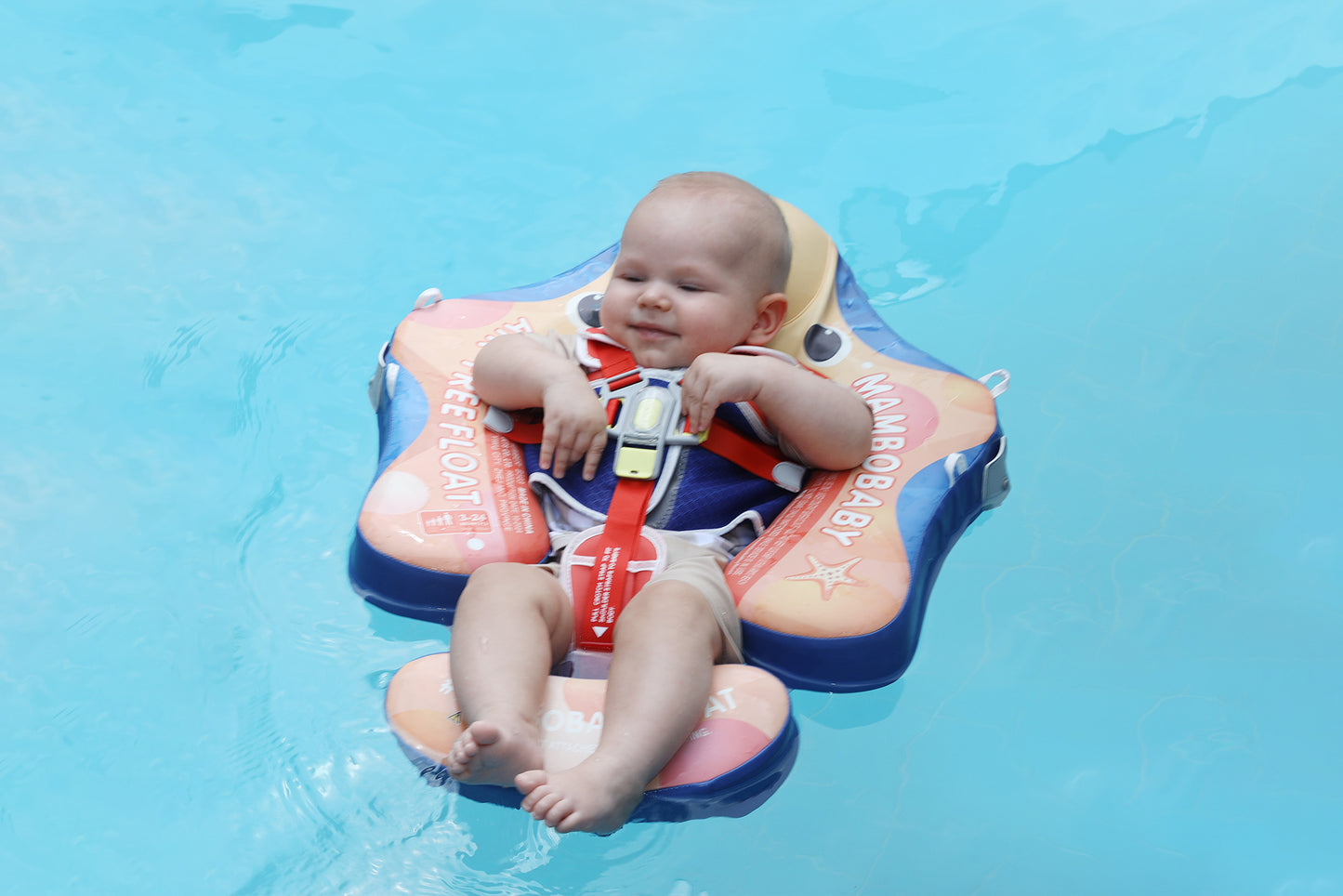 Starry Fun Chest Float – Baby Pool Float with 3D Canopy 3-24 Months