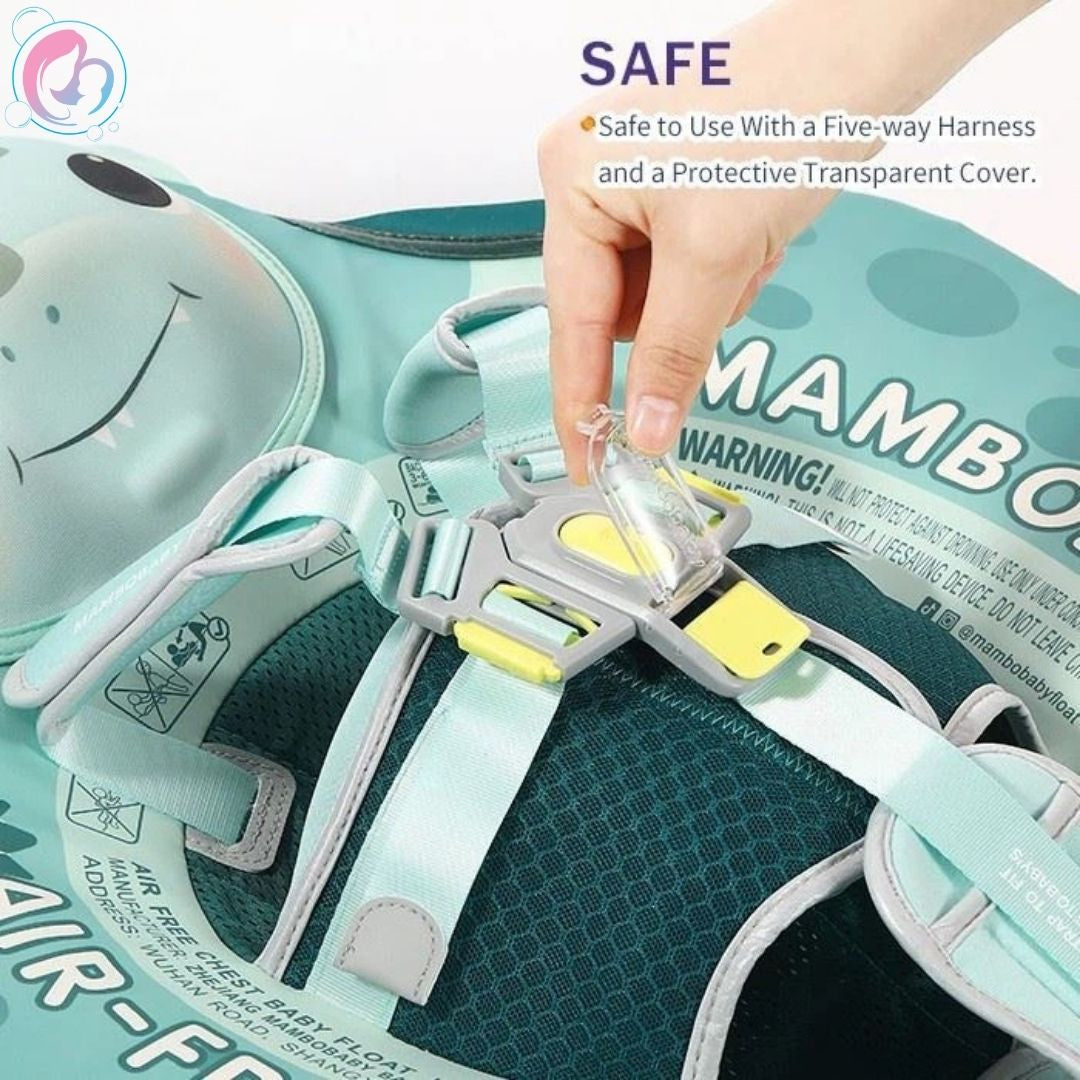 🦖 Tri Dino Cuddle Mambobaby Float With 3D Canopy