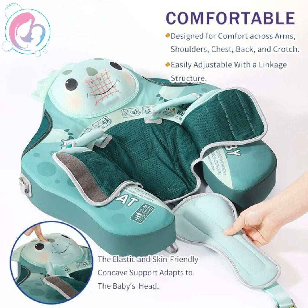 🦖 Tri Dino Cuddle Mambobaby Float With 3D Canopy