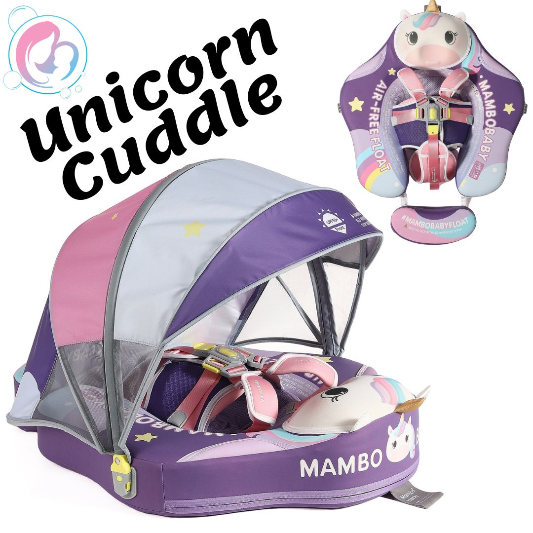 🦄 Unicorn Cuddle Mambobaby Chest Float – Magical Water Adventures