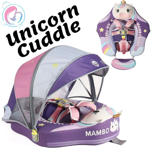 🦄 Unicorn Cuddle Mambobaby Chest Float – Magical Water Adventures