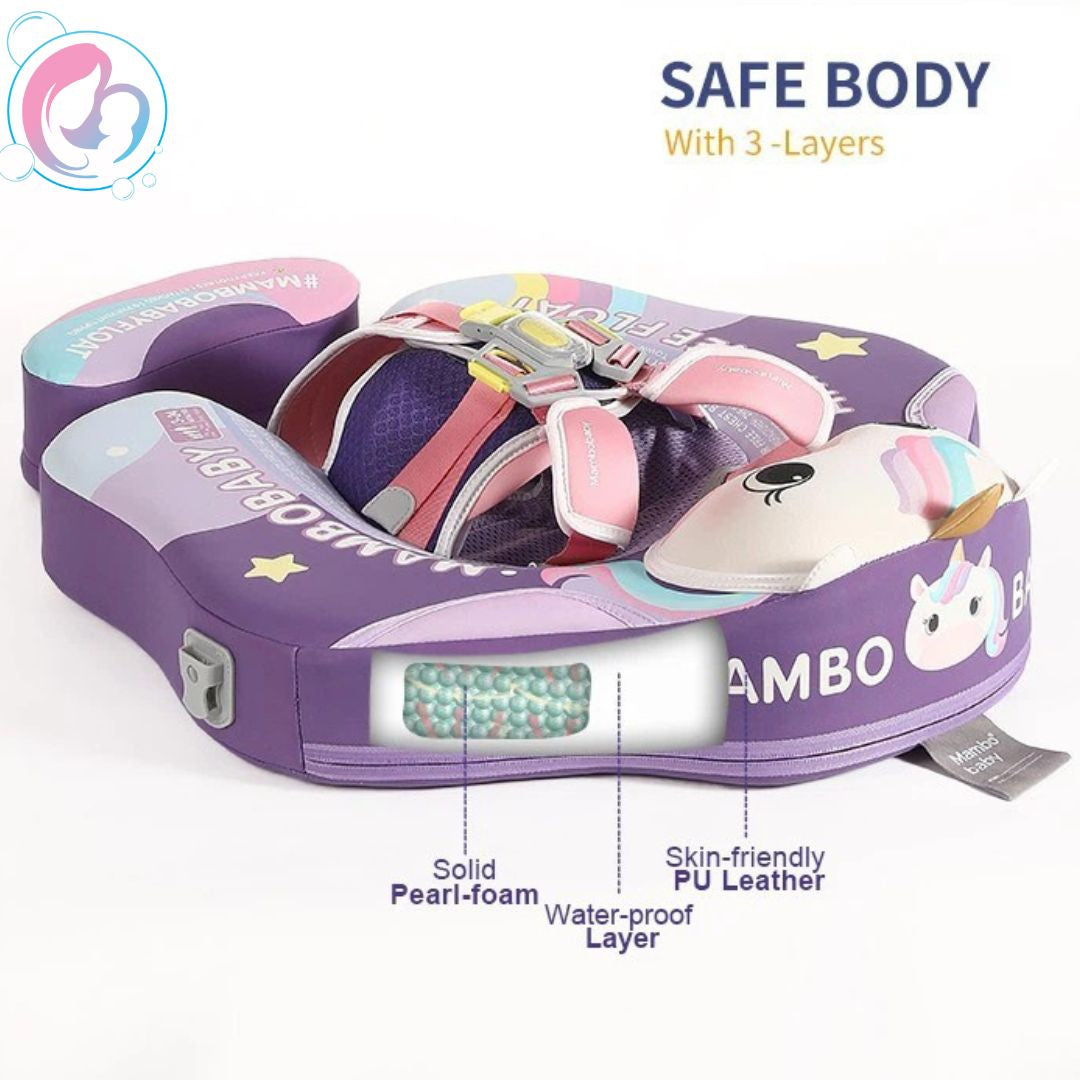 🦄 Unicorn Cuddle Mambobaby Chest Float – Magical Water Adventures