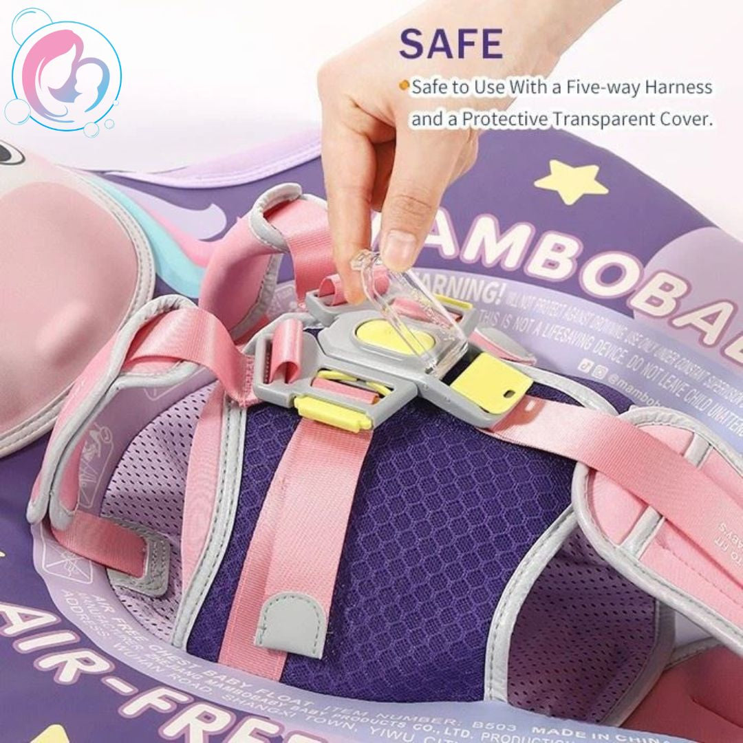 🦄 Unicorn Cuddle Mambobaby Chest Float – Magical Water Adventures