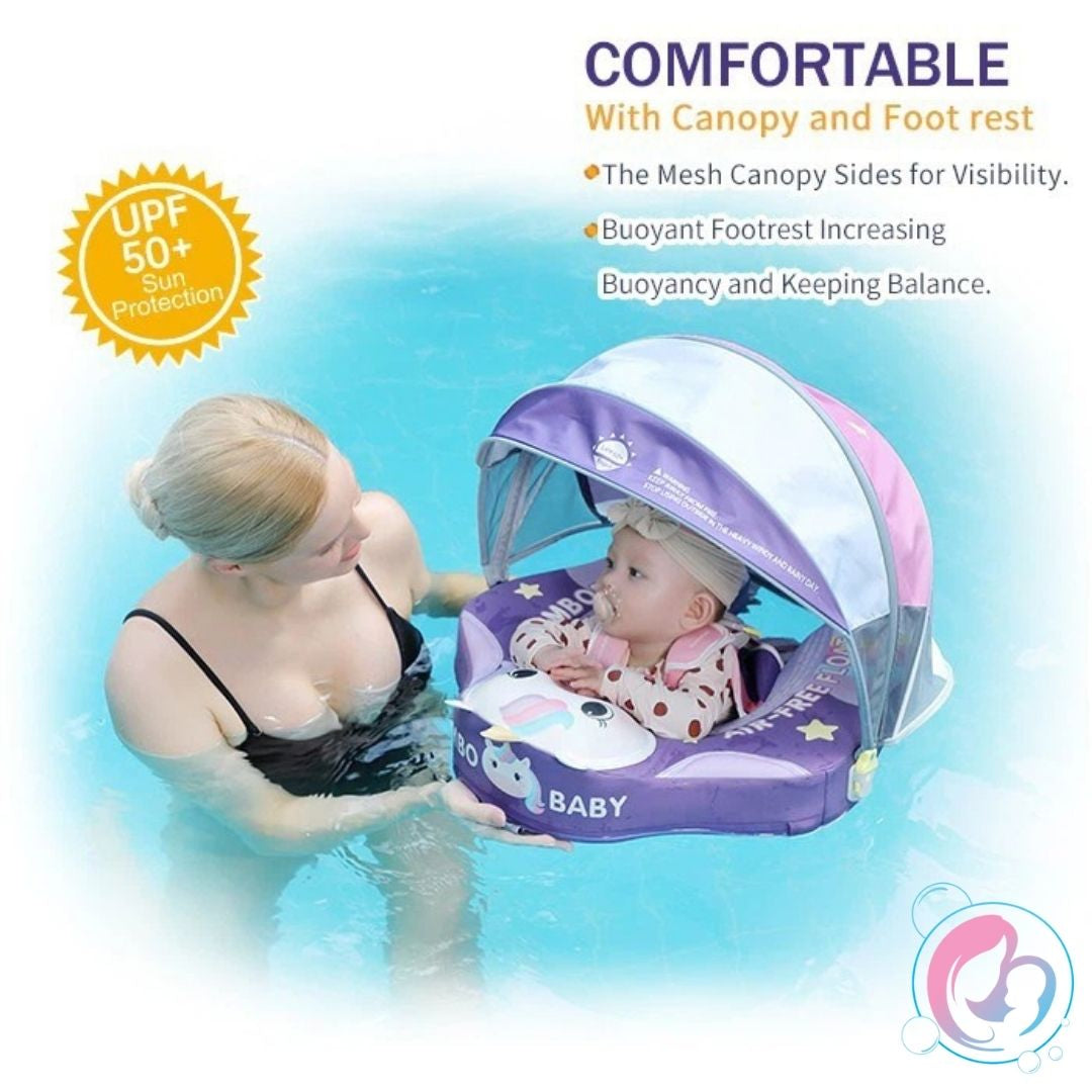 🦄 Unicorn Cuddle Mambobaby Chest Float – Magical Water Adventures