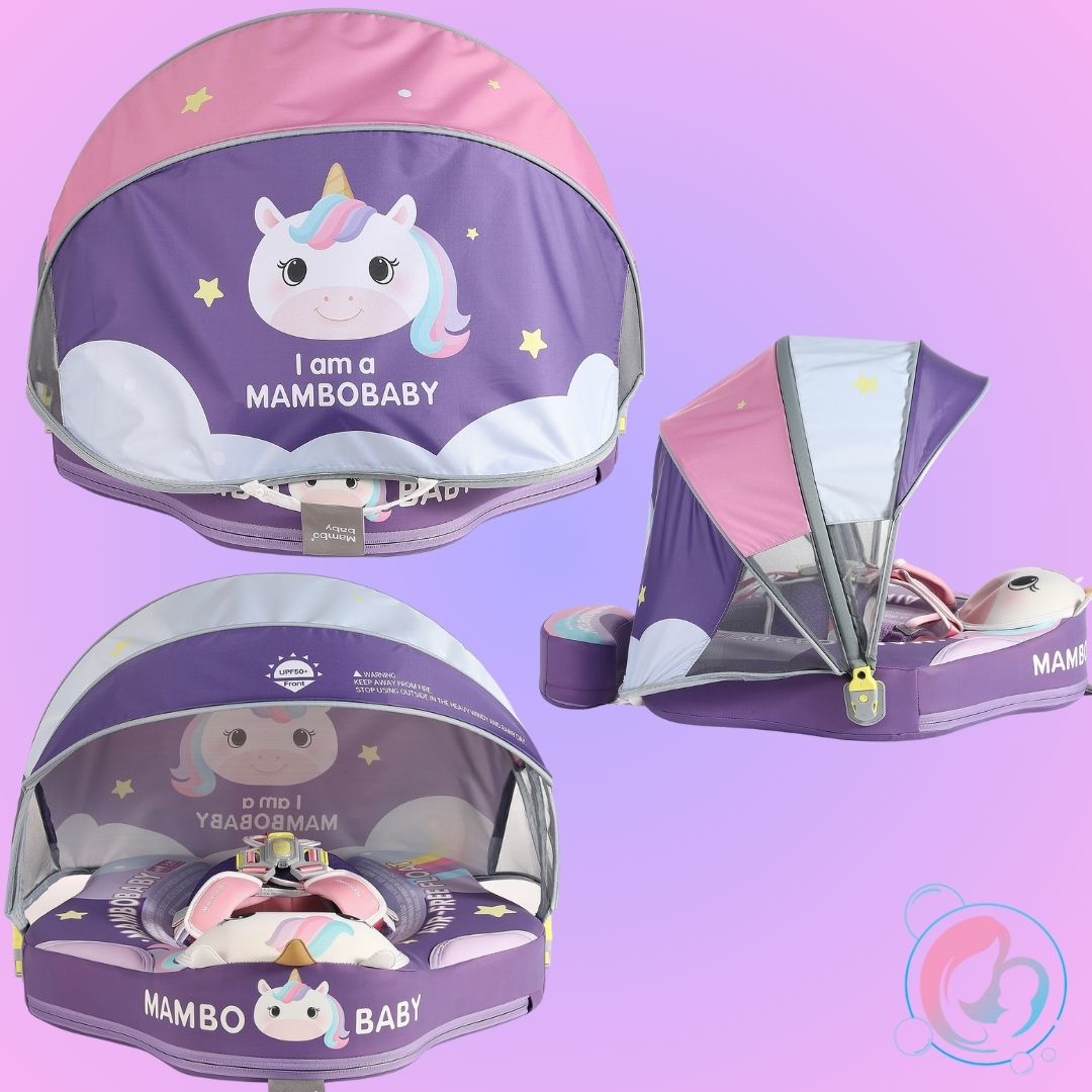 🦄 Unicorn Cuddle Mambobaby Chest Float – Magical Water Adventures