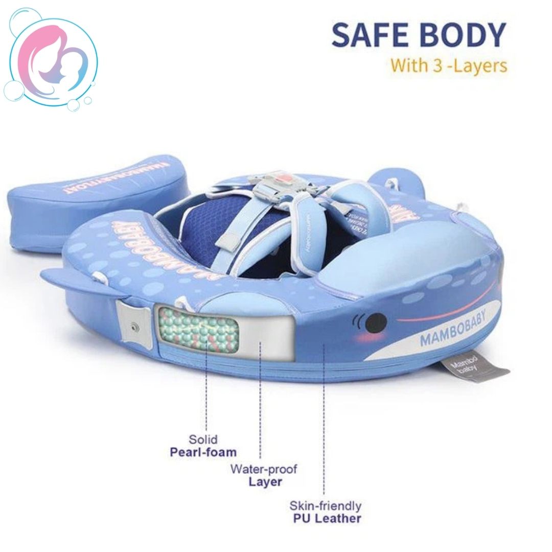 🌊🦈 Blue Whale Shark Chest Float – Splash Into Safe Adventures!