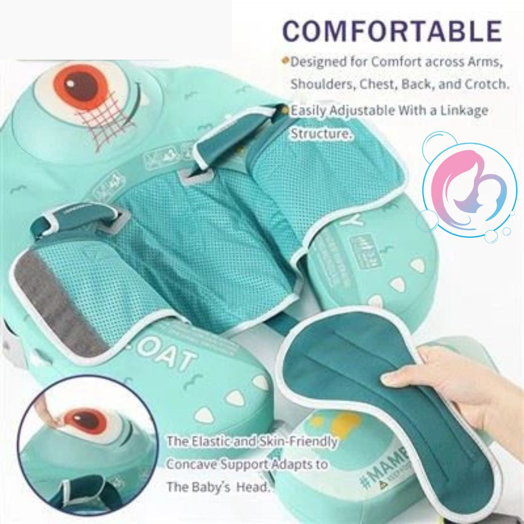 Wink Eye Wonder Chest Float – Baby Pool Float With 3D Canopy