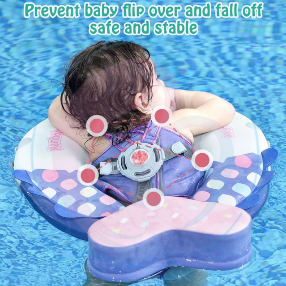レビューを書けば送料当店負担 Cloth Add Tail Avoid Flip Over Non Inflatable Baby Float UPF  50 Size Impro